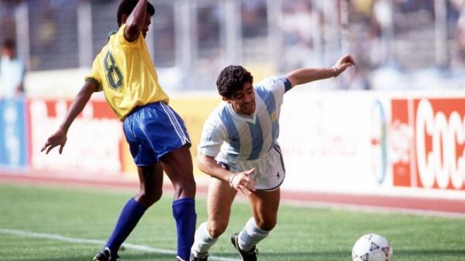 مارادونا يسخر من البرازيليين وكافو يرد عليه!؟