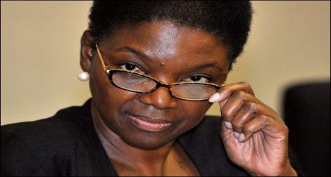 La chef des opérations humanitaires de l'ONU Valerie Amos à Damas mercredi (ONU)