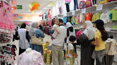 Rush sur les magasins d’habillement à la veille de l’Aïd !