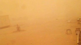 مقتل امرأة في انحراف سيارة بسبب الزوابع الرملية في البيّض