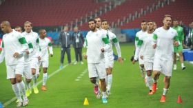 الخضر تدربوا بسوروكابا ويسافرون الثلاثاء إلى كوريتيبا