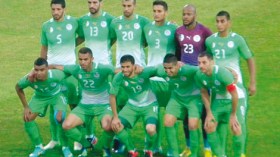 المنتخب الوطني بلباس أخضر أمام تونس