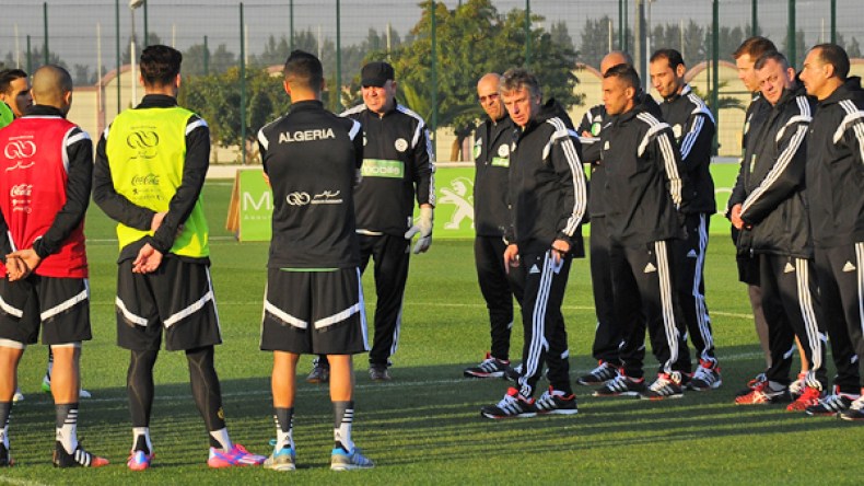 روراوة يقود سفرية الخضر إلى جنوب إفريقيا وليزوتو