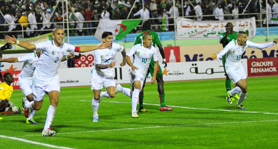 The “Greens” of Algeria qualify for 2014 World Cup finals in Brazil