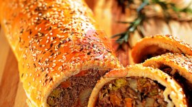 خبز اللحم على طريقة ولنتون (وصفة إنجليزية)