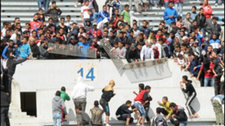 102 حالة عنف بالملاعب في 2013