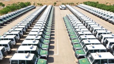 Livraison de 485 véhicules multifonctions