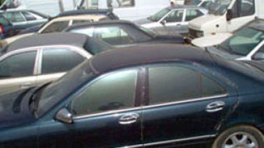 Les voitures saisies seront détruites et vendues aux entreprises publiques