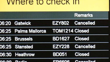 Nuage de cendres : 500 vols annulés