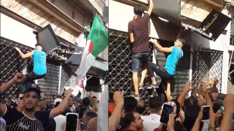 إدانة 3 شباب خرّبوا لافتة سلطة الانتخابات بوهران