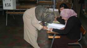 29,42% de participation a annoncé Zerhouni en fin de matinée