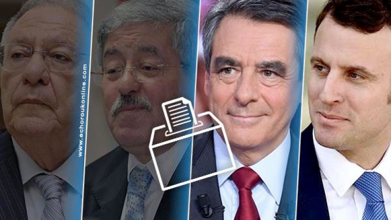 ماكرون وفيون يخطفون الأضواء من أويحيى وولد عباس!!