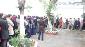 زرهوني: نسبة المشاركة الإجمالية هي  74.11 بالمائة