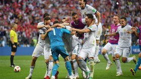 روسيا تقصي إسبانيا وتعبر إلى ربع النهائي