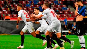 إشبيلية تُحرز كأس الدوري الأوروبي