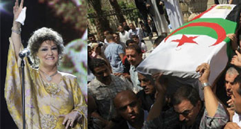 Warda El Djazaïria inhumée au cimetière d’El-Alia