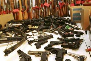 391 arms smugglers arrested since beginning of the year