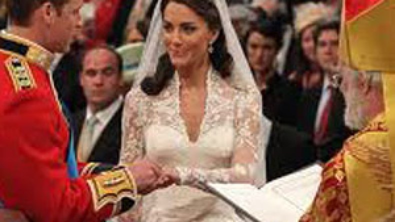 ويليام وكيت يعقدان قرانهما في حفل ضخم بلندن