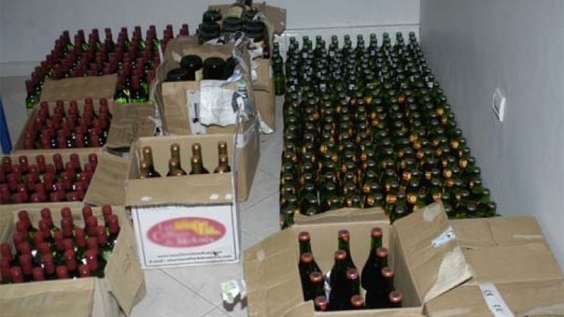 حجز 6000 قارورة خمر بالوادي