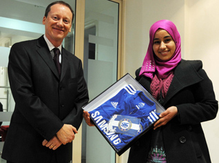 Five winners in the English skills contest