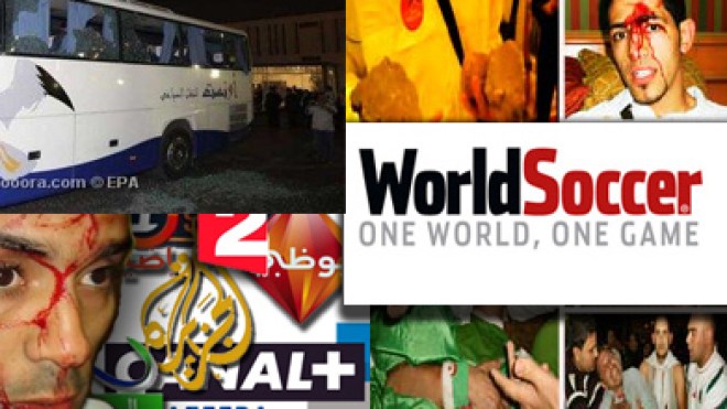 وورلد سوكرالبريطانية:الاعتداء على حافلة الخضر وتآمر النمسا وألمانيا ضمن أسوأ الأحداث