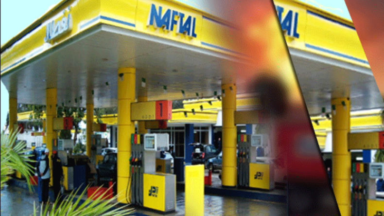 اندلاع حريق بمحطة خدمات لتوزيع البنزين بشوفالي بالعاصمة