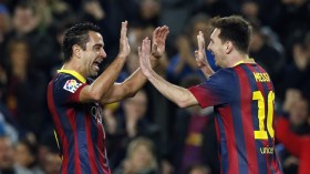 تشافي: ميسي “وحش” وقائد لا يصدق