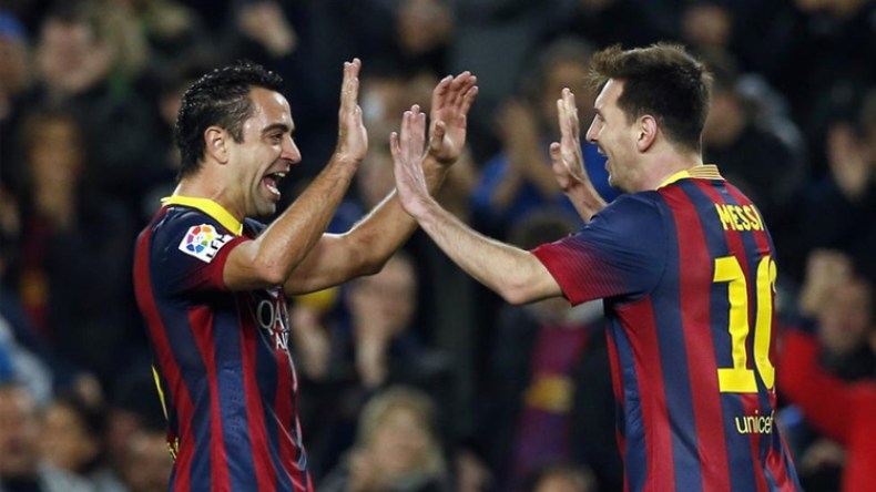 تشافي: ميسي “وحش” وقائد لا يصدق