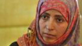 فوز اليمنية توكل كرمان والليبيريتين سيرليف وغبواي بجائزة نوبل للسلام