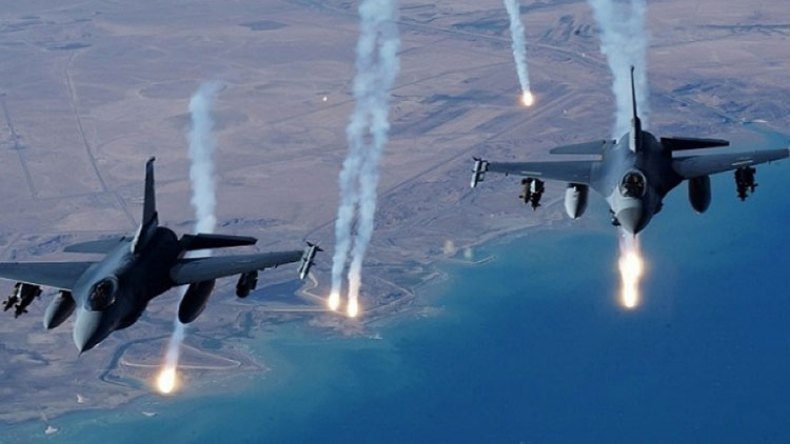 التحالف العربي يشن هجمات على اليمن قبل بدأ المفاوضات