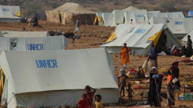 “الشروق” تستطلع مخيمات النازحين في صعدة اليمنية