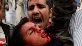 النظام قتل أزيد من 40 مصليا في صنعاء