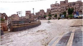 الأمطار الغزيرة في اليمن تودي بحياة 27 شخصاً
