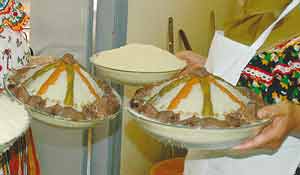 Aures inhabitants and their attachment to ancestral celebration of Yennayer