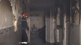 رعب وفرار للمرضى إثر حريق مهول بمستشفى سيدي بلعباس