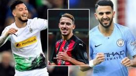 بن ناصر ومحرز وبن سبعيني في التشكيلة الإفريقية المثالية