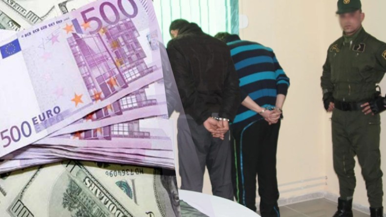 توقيف شخصين حاولا تهريب 25 ألف يورو و5000 دولار نحو تونس