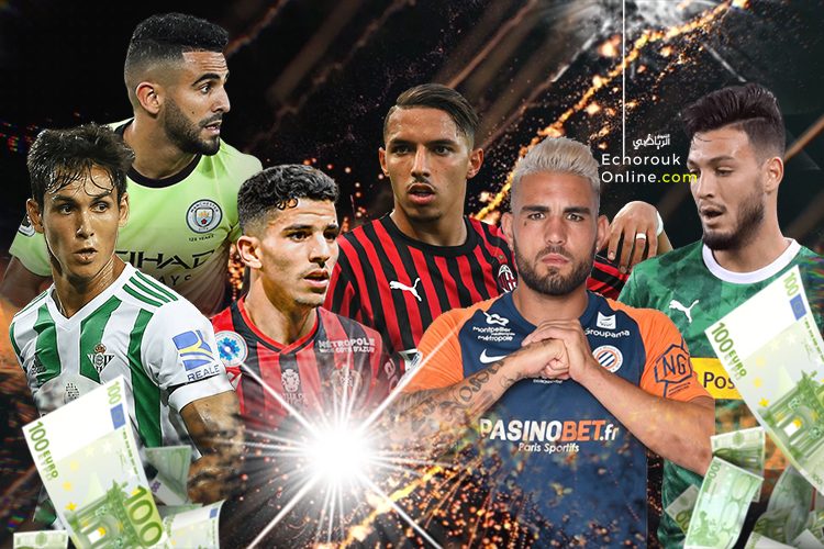 Football: Market Value Of 6 Algerian International Players Exceeds 10 Million Euros
