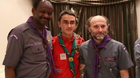 زكرياء بخوش بين الوفاء للنشاط الكشفي والتميز في المسار الجامعي