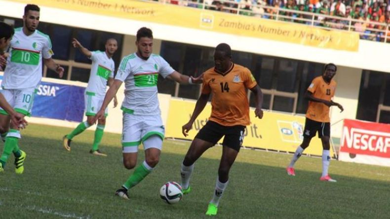 3500 دولار لِكلّ لاعب زامبي في حال الفوز على الجزائر