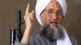 الظواهري يطالب الفلسطينيين برفض التهدئة مع إسرائيل