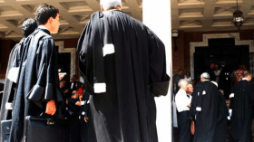 محامو الوادي والمسيلة يحتجون ضد العهدة الخامسة