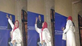 الزهوانية والمدّاحات يستقبلن سعيداني بـ”الدربوكة” في تجمّع بوهران