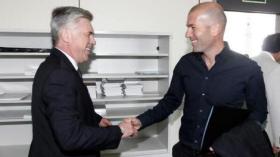 زيدان مساعدا لـ أنتشيلوتي