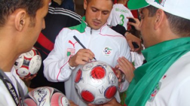 Algerian player Ziani to the Algerian fans : trust usâ€¦ and you wonâ€™t regret it