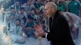 Zidane félicite les Verts