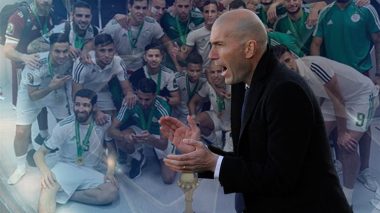 Zidane félicite les Verts