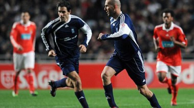 PICTURE SPECIAL: Zinedine Zidane stars alongside Kaka and Thierry Henry in Haiti charity match