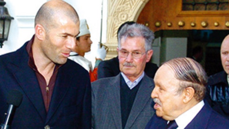 بوتفليقة لزيدان: نريدك مدربا للخضر بعد المونديال