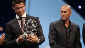 زين الدين زيدان: رونالدو الأجدر بـ “الكرة الذهبية”